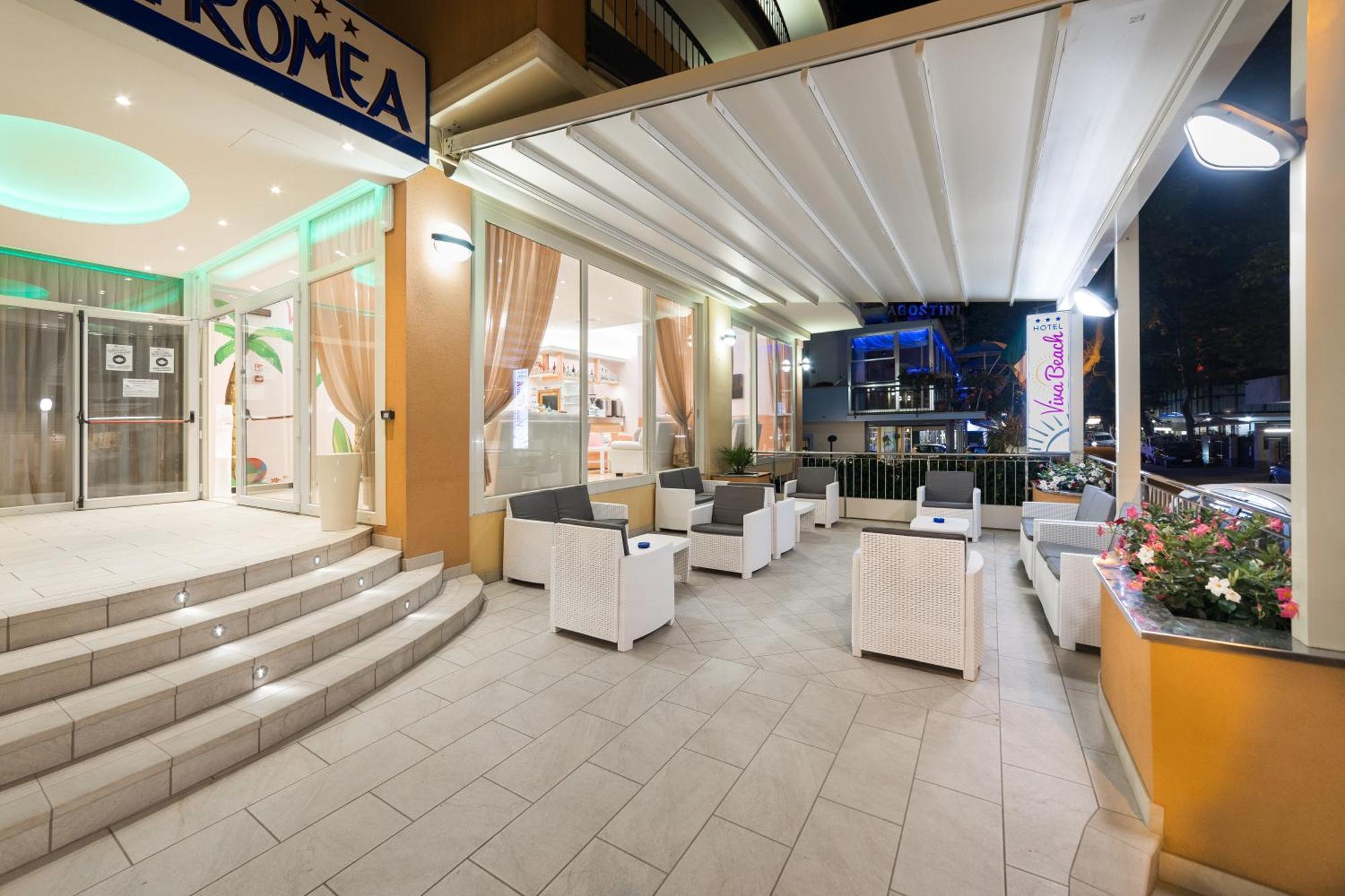 Viva Beach Hotel 里米尼 外观 照片