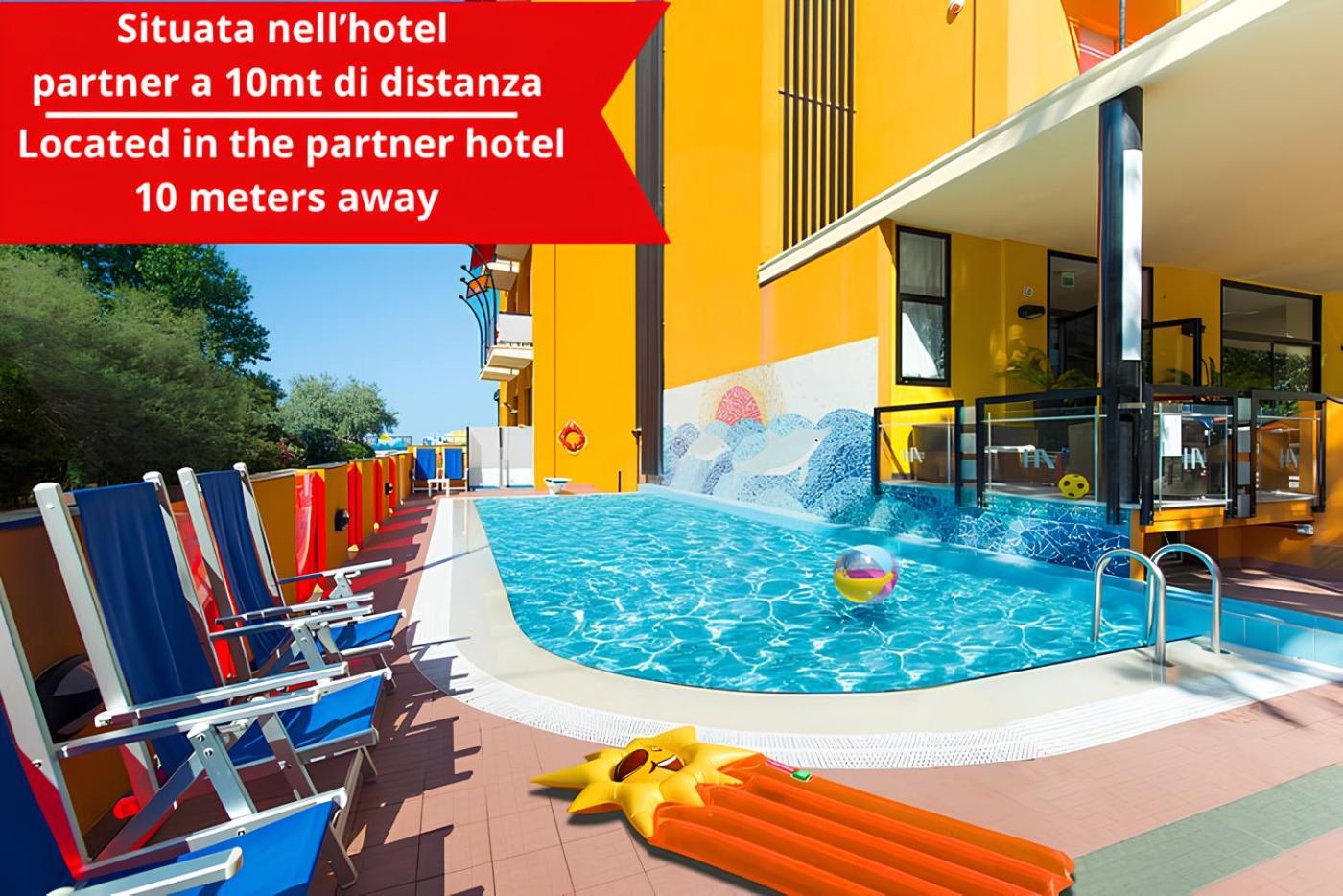 Viva Beach Hotel 里米尼 外观 照片